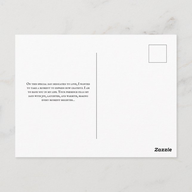 målade vattenfärgade rosor vykort (Baksida)