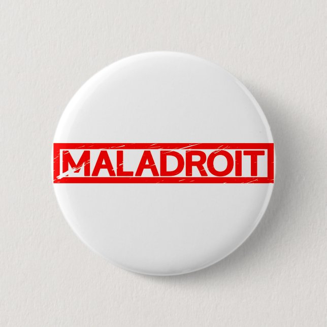 Maladroit Frimärke Knapp (Framsida)