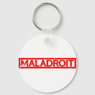 Maladroit Frimärke Nyckelring