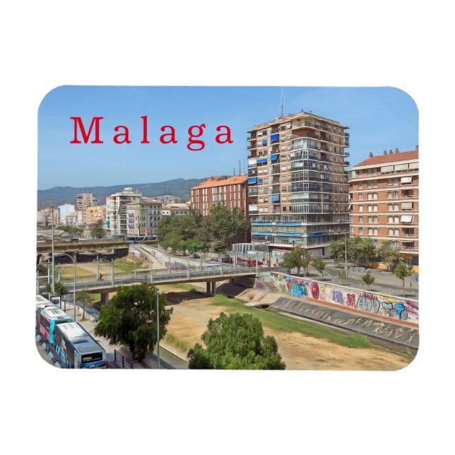 Malaga. #13. magnet (Horisontell)