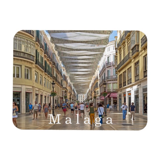 Malaga. #19. magnet (Horisontell)