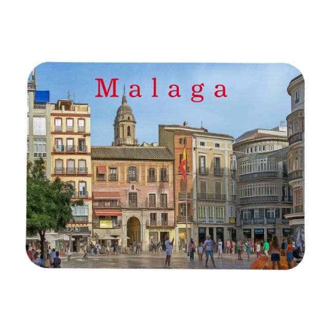 Malaga. #21. magnet (Horisontell)