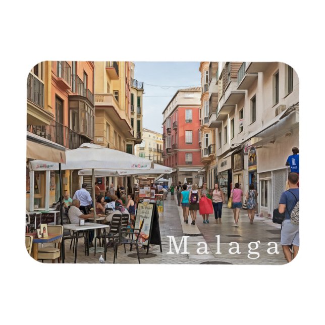 Malaga. #23. magnet (Horisontell)