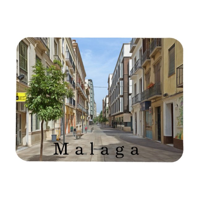 Malaga. #29. magnet (Horisontell)