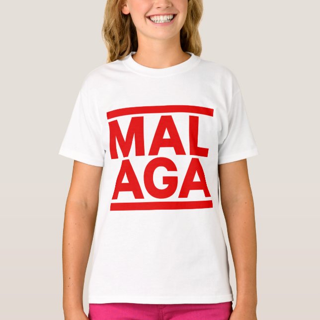 Malaga 2 t shirt (Framsida)