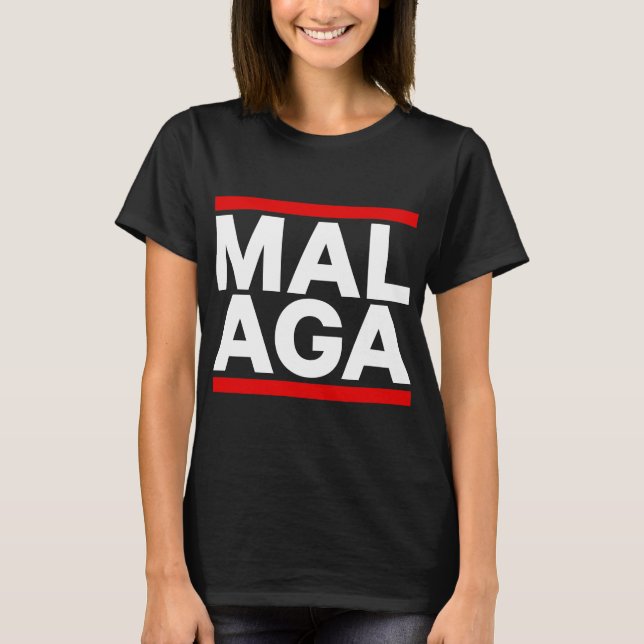 Malaga 2 t shirt (Framsida)
