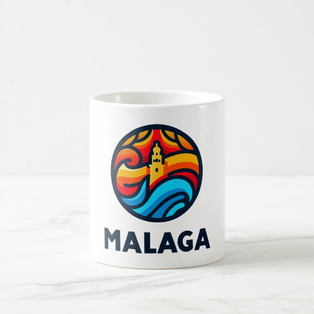 Malaga 3 kaffemugg (Center)
