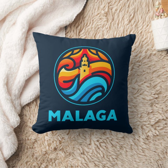 Malaga 3 kudde (Filt)