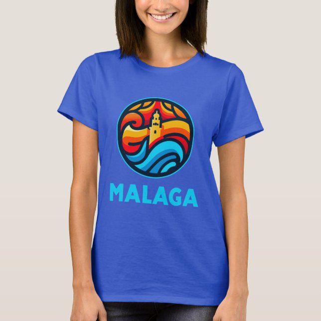 Malaga 3 t shirt (Framsida)