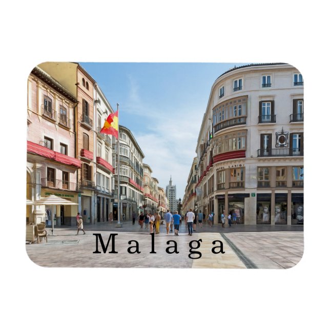 Malaga. 4. magnet (Horisontell)
