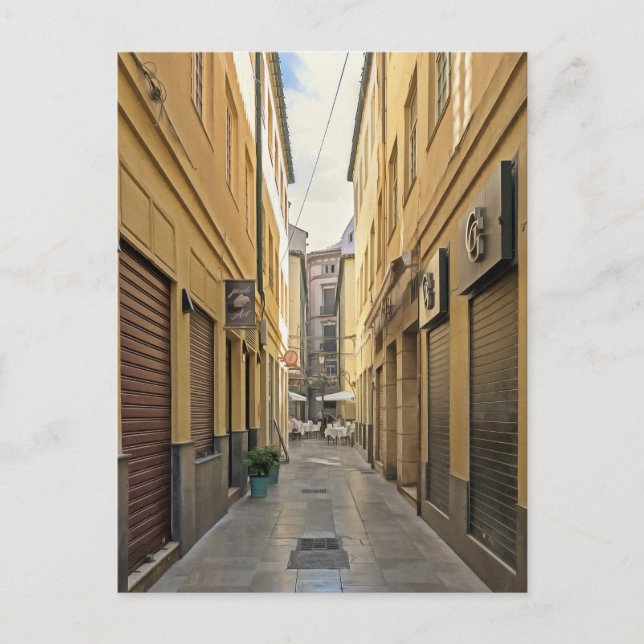 Malaga. 7. vykort (Framsida)