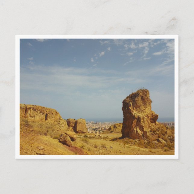 Malaga, Andalusien (Spanien) Vykort (Framsida)