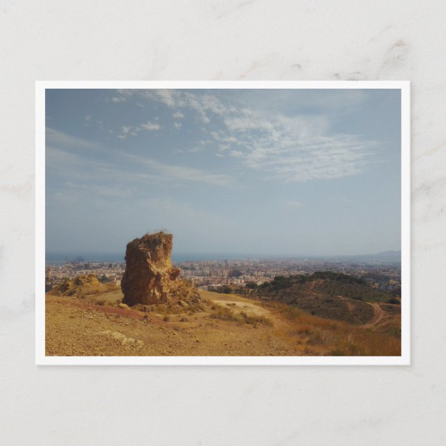 Malaga, Andalusien (Spanien) Vykort (Framsida)