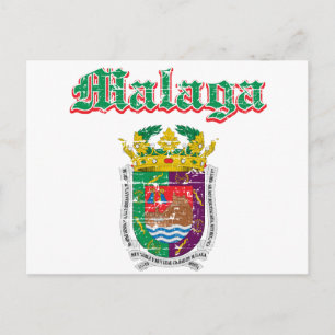 Malaga City Designs Vykort