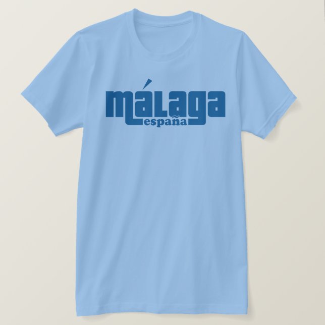 Málaga España shirts & jacka T-shirt (Design framsida)