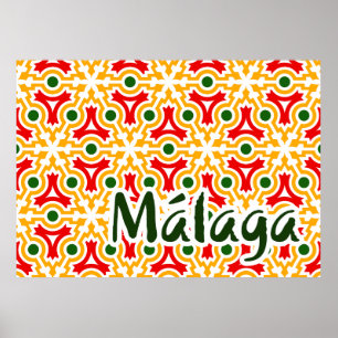 Malaga gatumurar 1 poster
