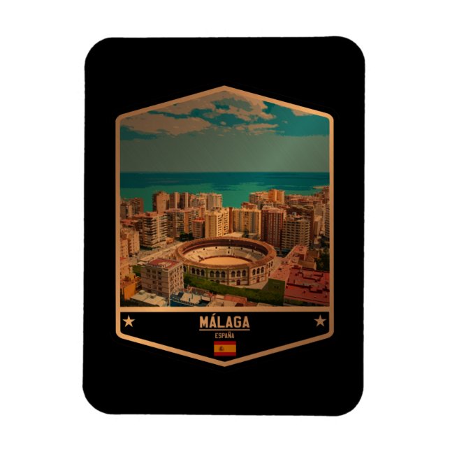 Málaga Magnet (Vertikal)