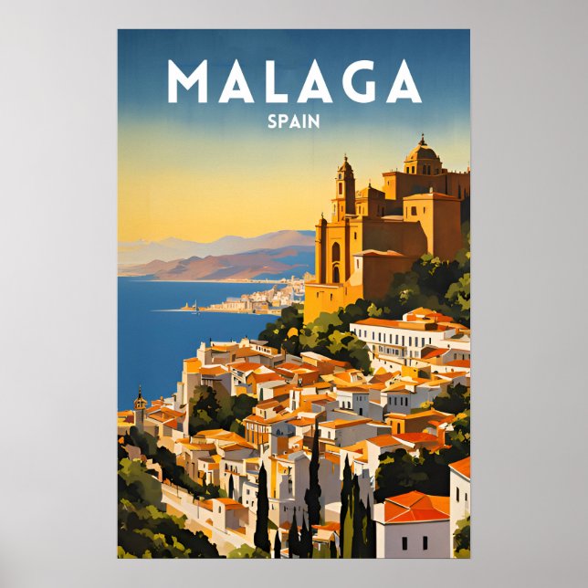 Malaga Poster (Framsidan)