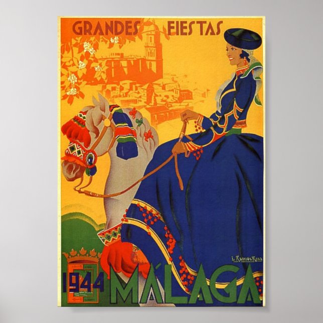 MALAGA POSTER (Framsidan)