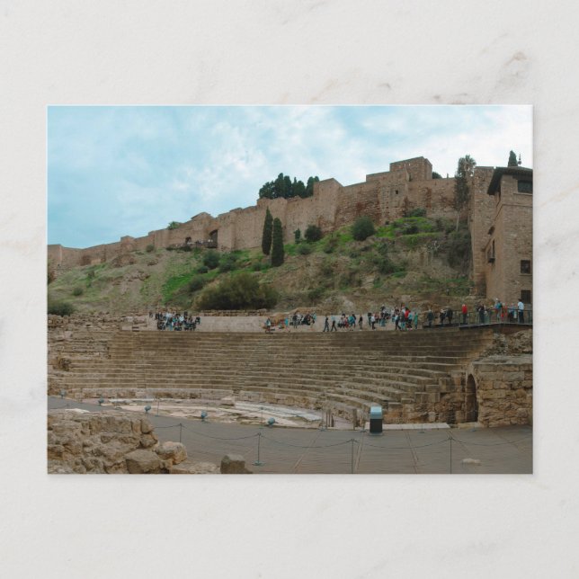 Málaga Roman Theater Vykort (Framsida)