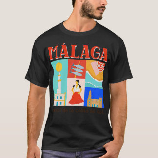 Malaga Spanien Espana T Shirt