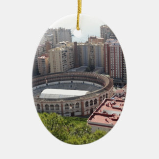 Malaga Spanien Julgransprydnad Keramik