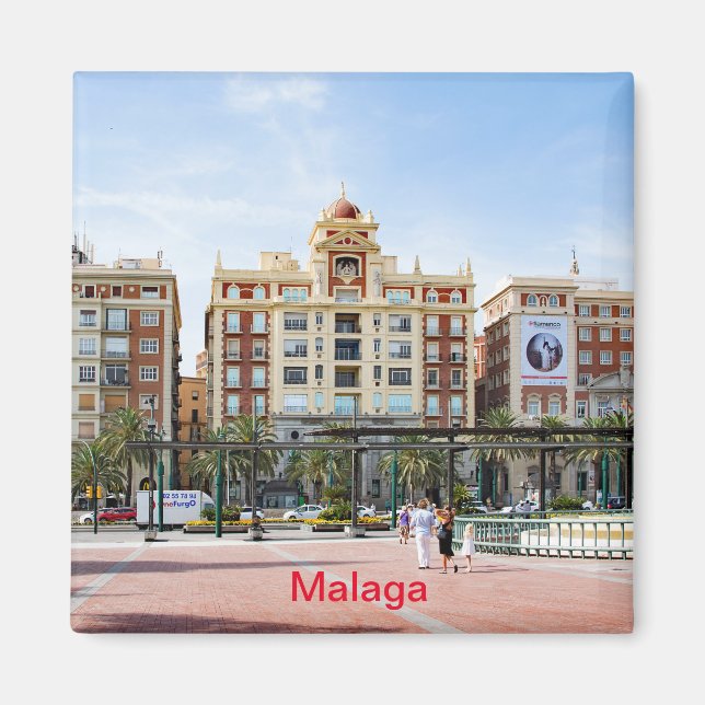 Malaga. Stats centrum Magnet (Framsidan)