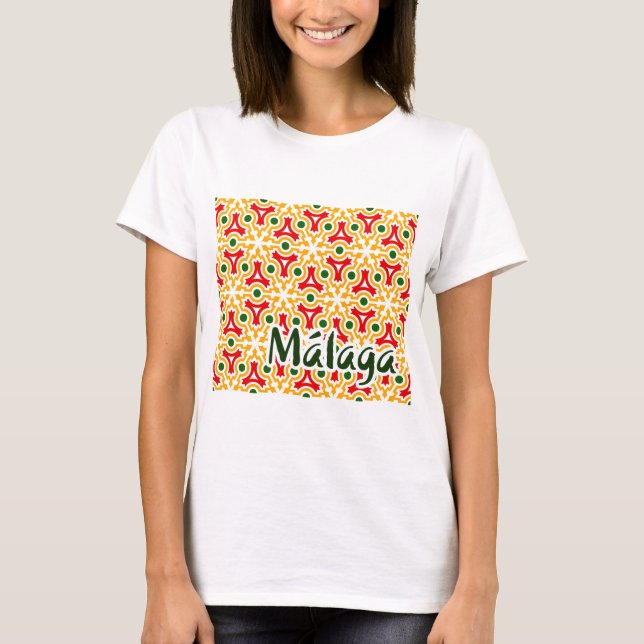 Malaga street walls 1 t shirt (Framsida)