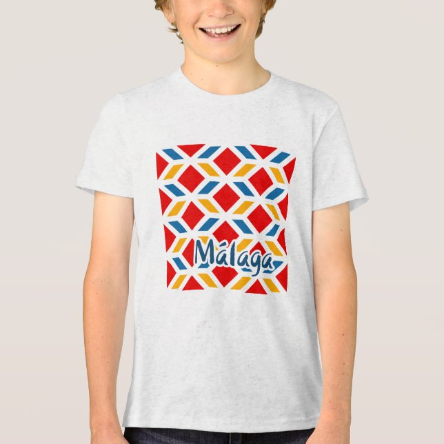 Malaga street walls 2 t shirt (Framsida)