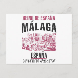 Málaga Vykort