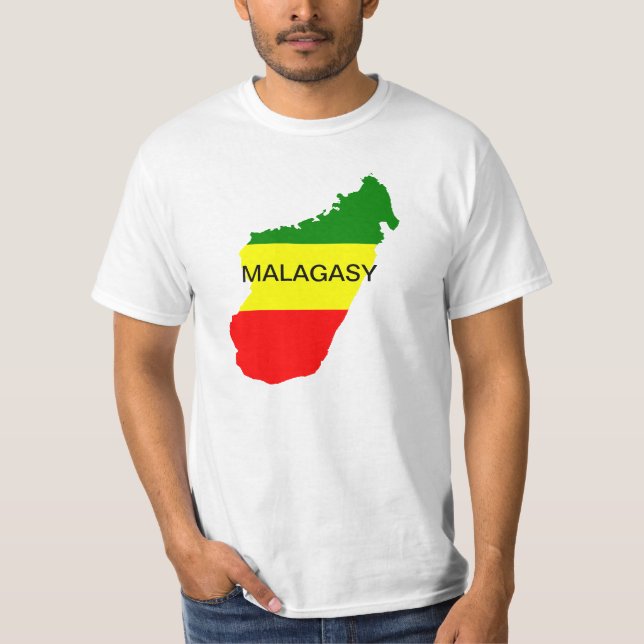 MALAGASY RASTA T SHIRT (Framsida)