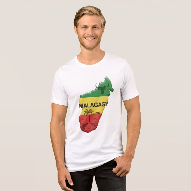 MALAGASY STIL T SHIRT (Framsida Full)