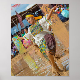 Malagnang Festival i Filippinerna Poster