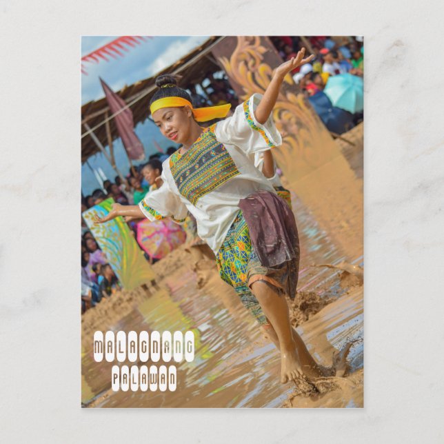 Malagnang Festival i Palawan Vykort (Framsida)