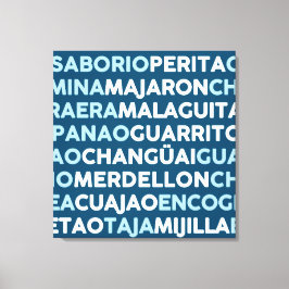 Malaguita Canvastryck