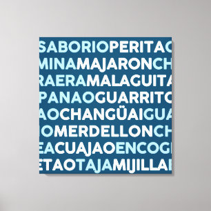 Malaguita Canvastryck