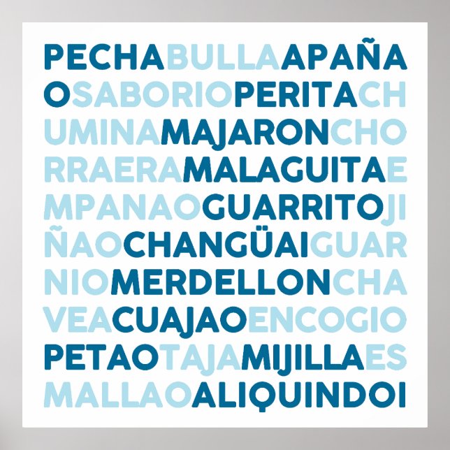 Malaguita Poster (Framsidan)