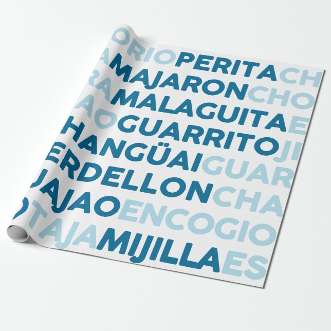 Malaguita Presentpapper (Utrullad)