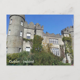 Malahide Castle, Dublin, Irland Vykort