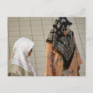 Malajiska kvinnor vykort