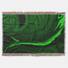 Malakitsten struktur grönt filt