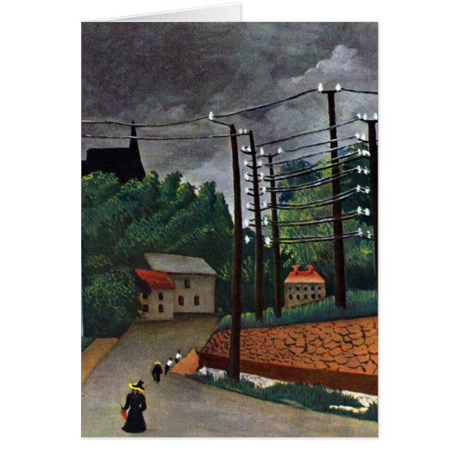 Malakoff, Vintage Art. Hälsningskort (Framsidan)