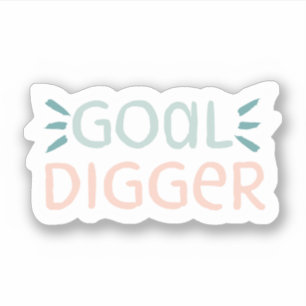Målal Digger Vinyl Sticker Klistermärken