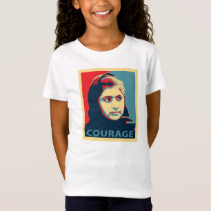 Malala Yousafzai - en bild av kurageskjortor Tee Shirt