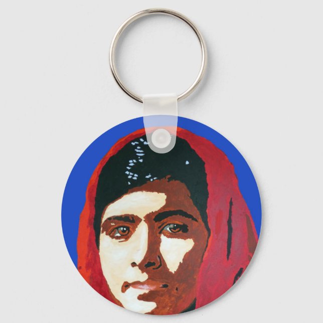 MALALA YOUSAFZAI NYCKELRING (Framsida)