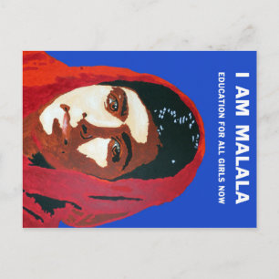 MALALA YOUSAFZAI VYKORT