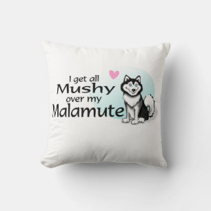 Malamute dekorativ kudde