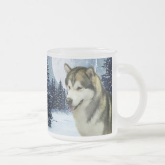 Malamute Frostad Glasmugg
