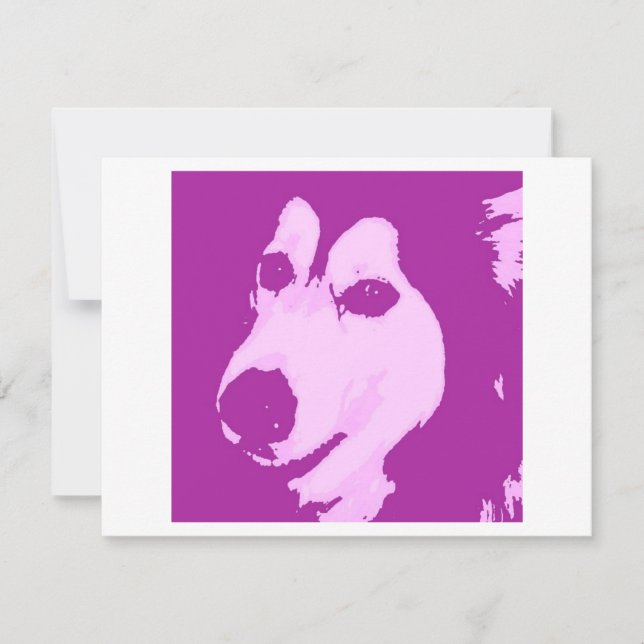 Malamute Hund (Framsida)