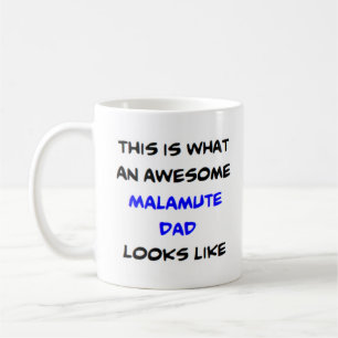 Malamute pappa, fantastisk kaffemugg